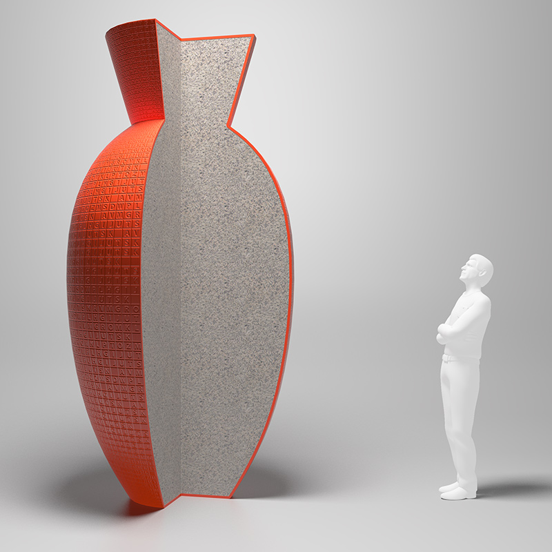 Digital visualizations for contemporary urban environment sculpture competition in Riga, Latvia.